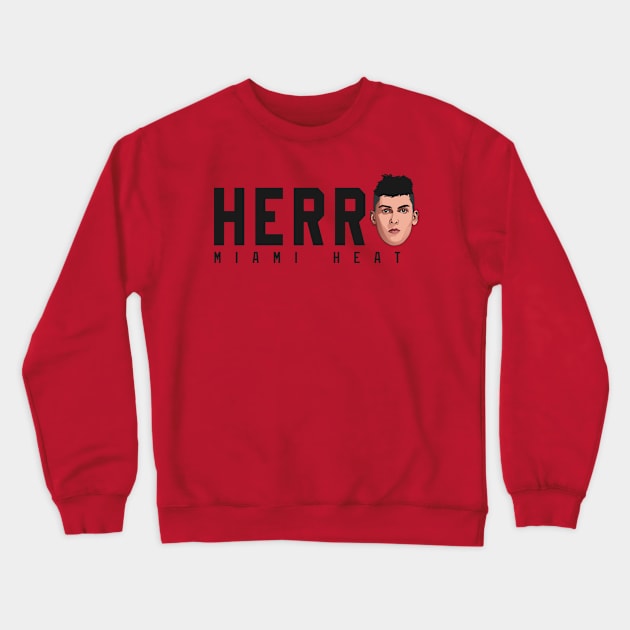 Tyler Herro Crewneck Sweatshirt by origin illustrations